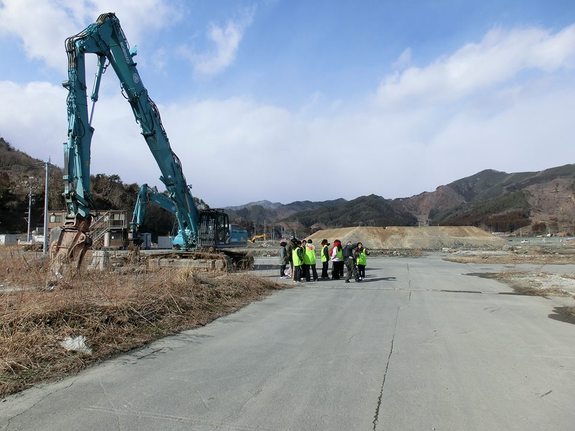 一向に進んでいない地域復興の様子